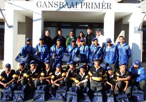 Perlemoenplase staan saam